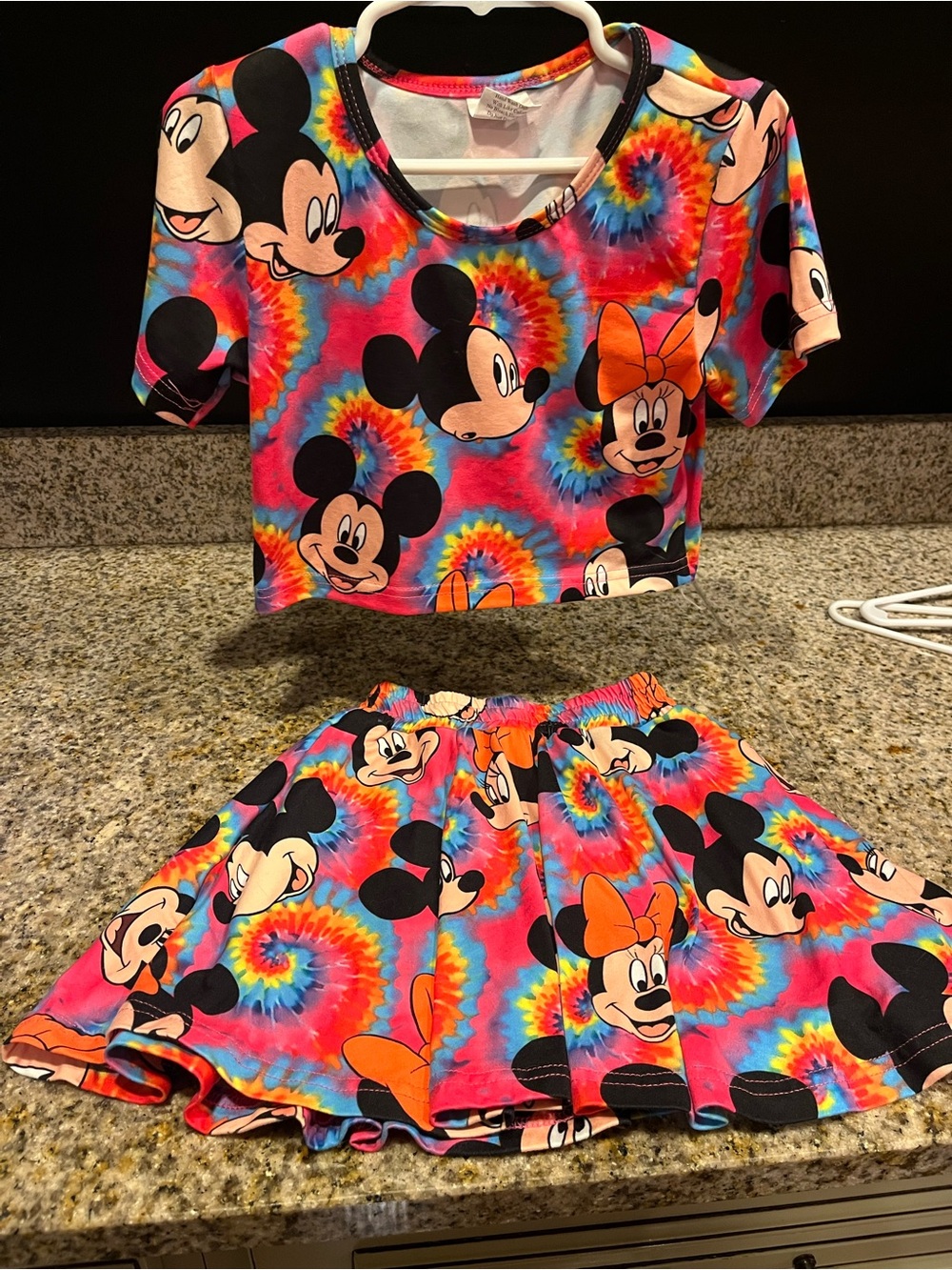 Disney Tie-Dye Mickey & Minnie Set
